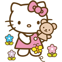 Hello Kitty Emoticons